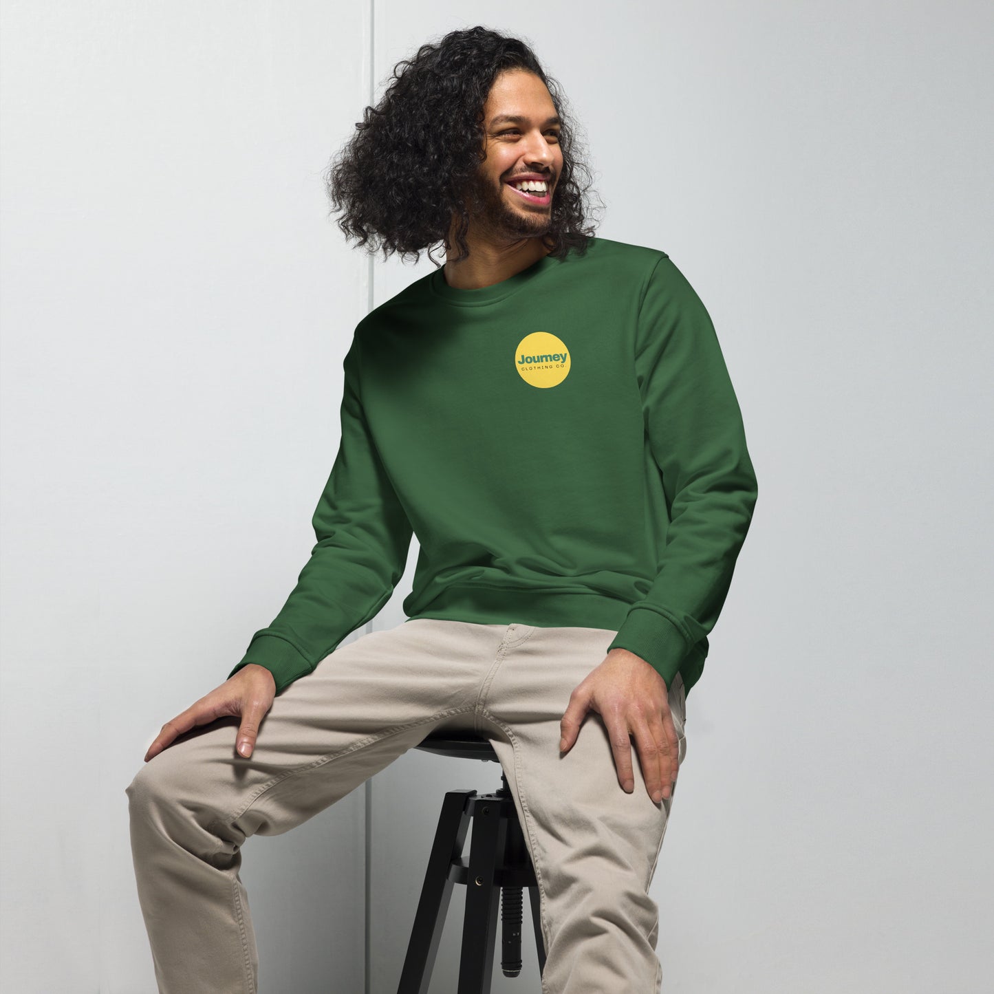 Full Stop Organic & Recycled Sweatshirt - Journey Clothing Co.