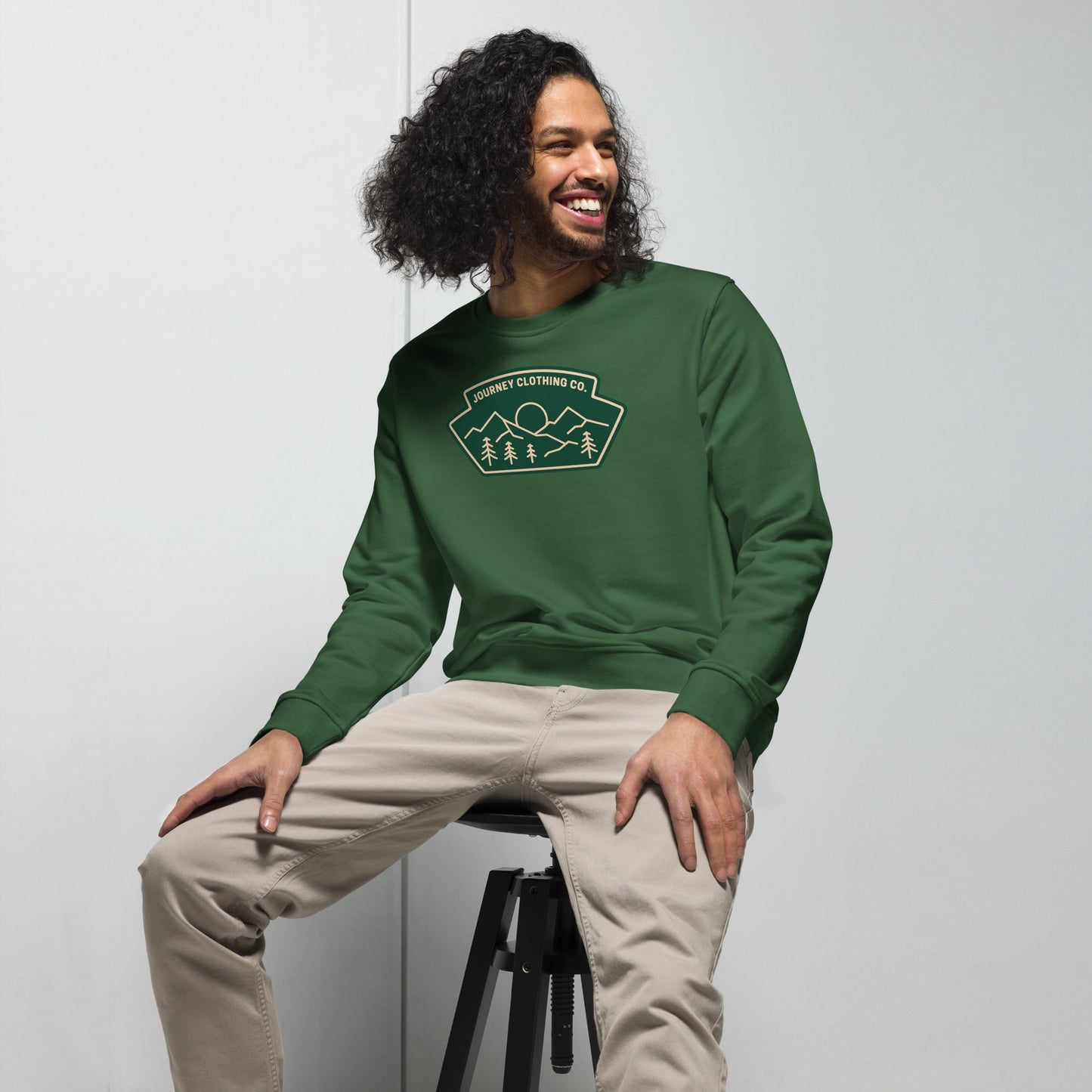 Green Journey Organic & Recycled Sweatshirt - Journey Clothing Co.