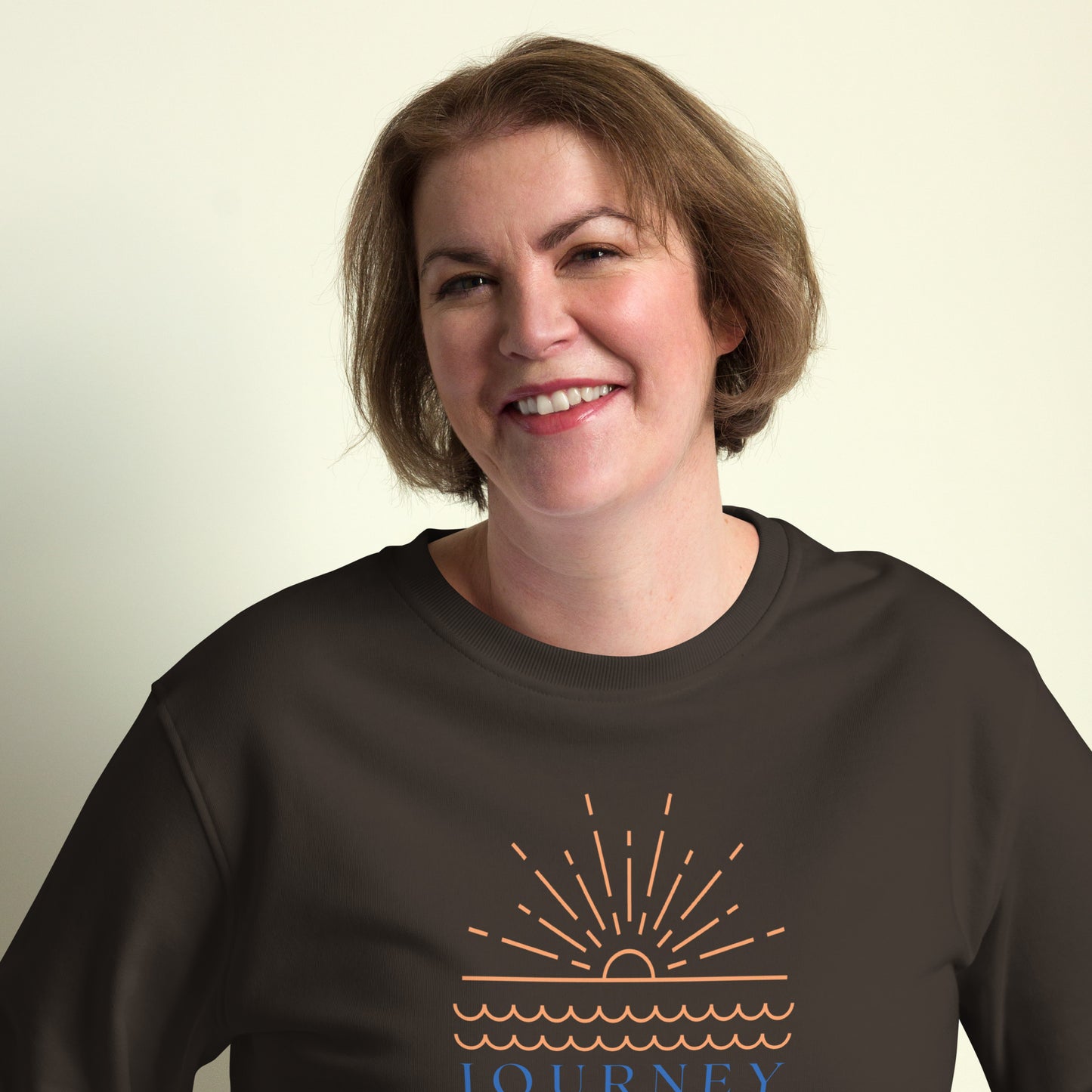 Sun Down Unisex Organic & Recycled Sweatshirt - Journey Clothing Co.