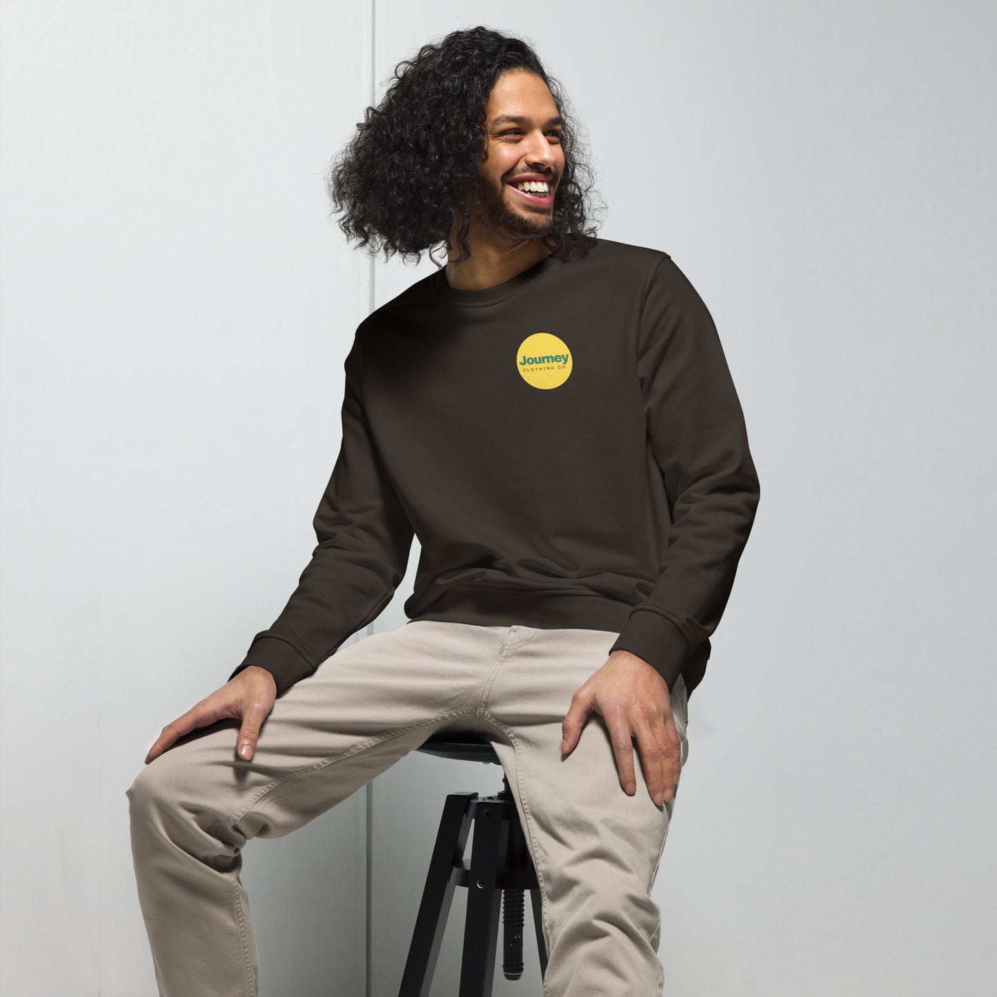 Full Stop Organic & Recycled Sweatshirt - Journey Clothing Co.