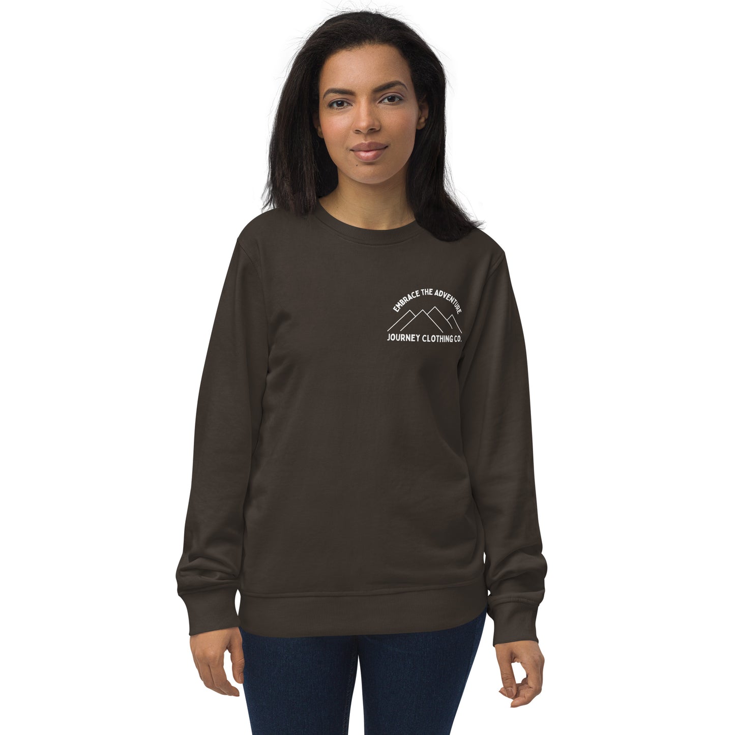 Powder Rush Unisex Organic & Recycled Sweatshirt - Journey Clothing Co.