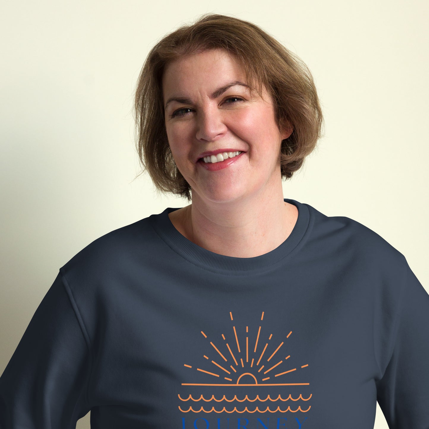 Sun Down Unisex Organic & Recycled Sweatshirt - Journey Clothing Co.