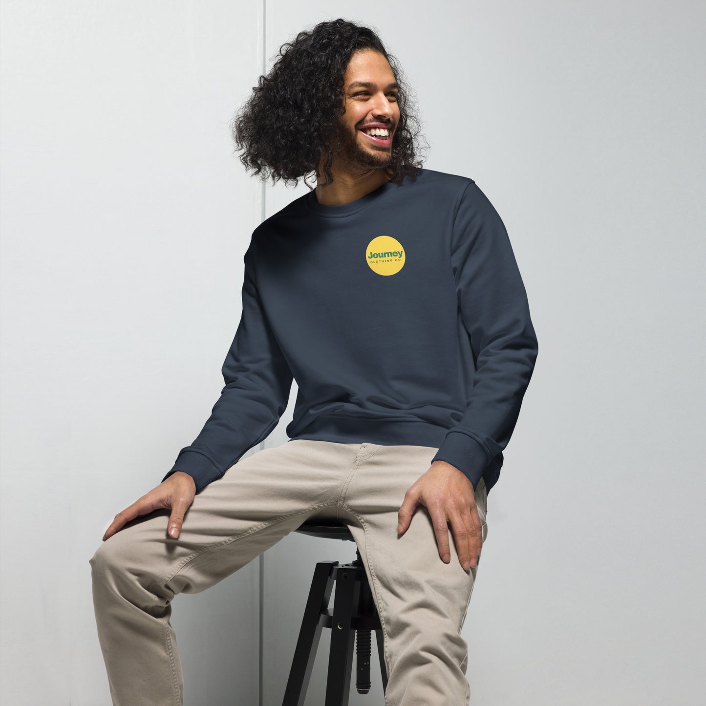 Full Stop Organic & Recycled Sweatshirt - Journey Clothing Co.
