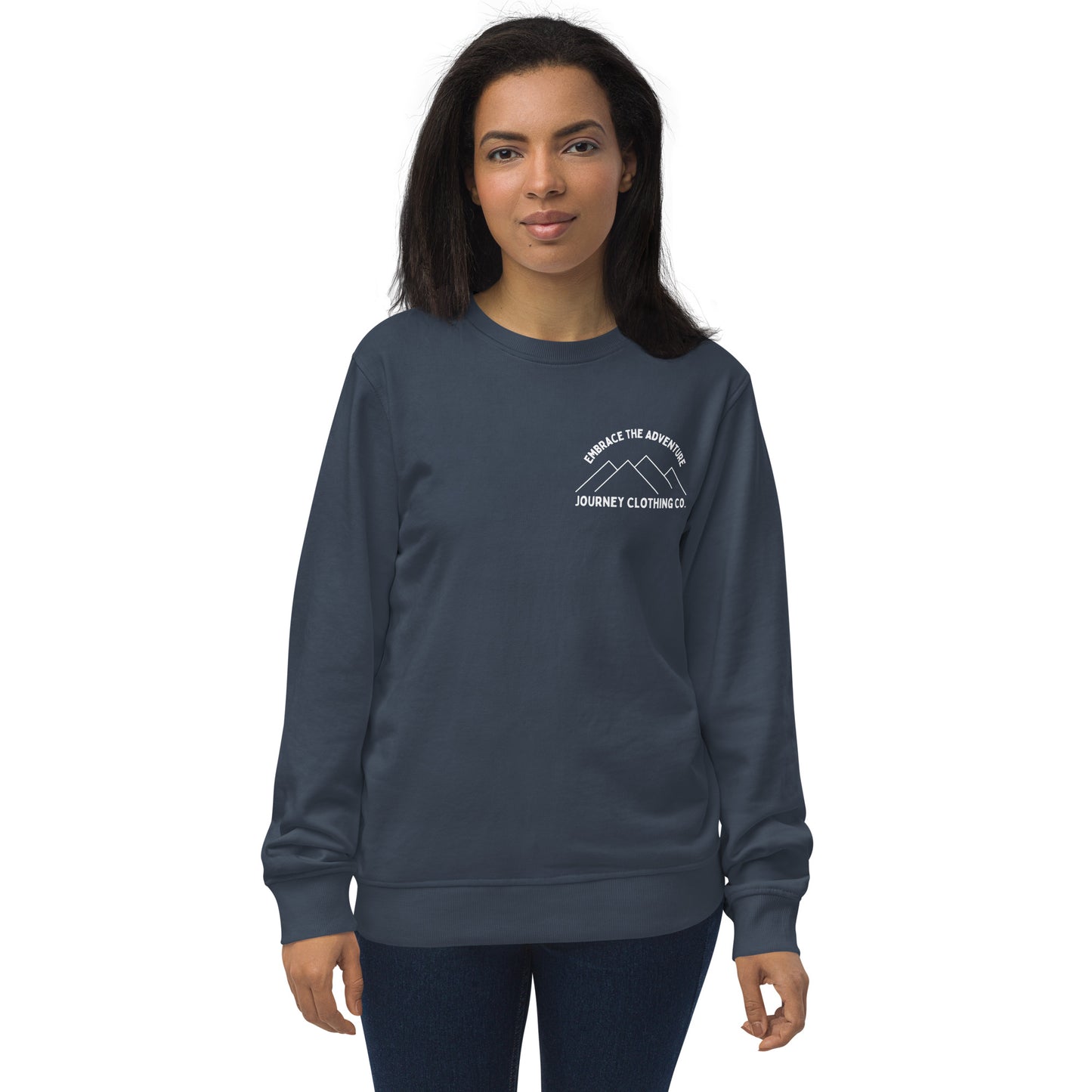 Powder Rush Unisex Organic & Recycled Sweatshirt - Journey Clothing Co.