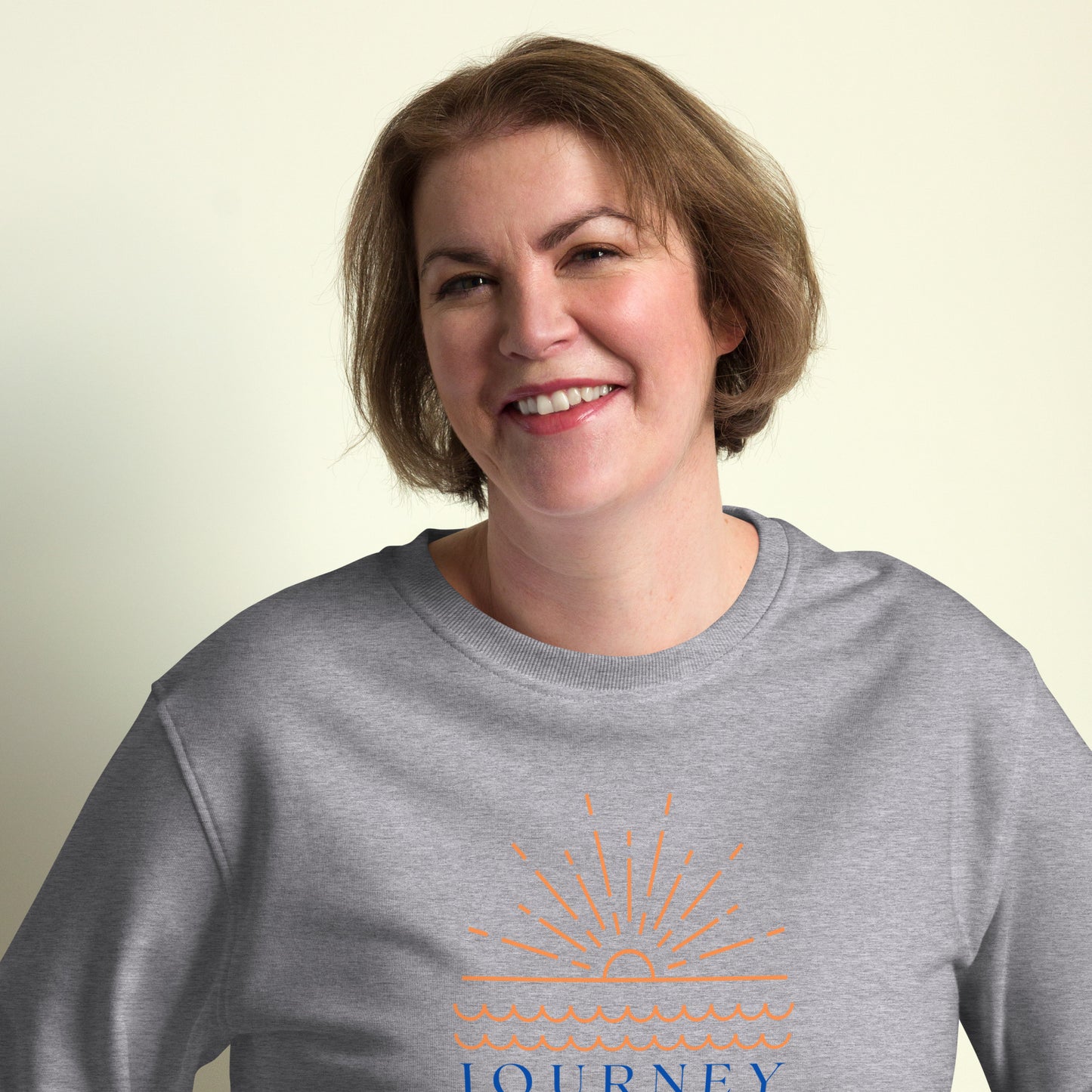 Sun Down Unisex Organic & Recycled Sweatshirt - Journey Clothing Co.