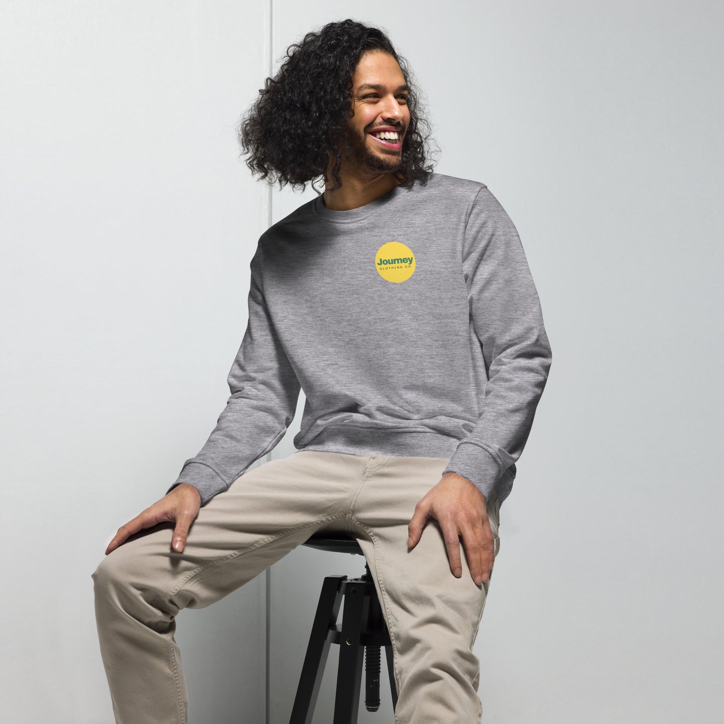 Full Stop Organic & Recycled Sweatshirt - Journey Clothing Co.