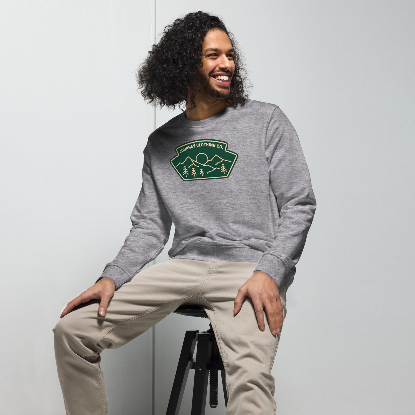 Green Journey Organic & Recycled Sweatshirt - Journey Clothing Co.