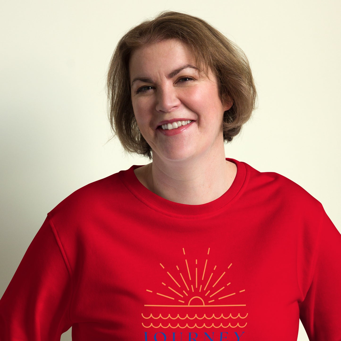 Sun Down Unisex Organic & Recycled Sweatshirt - Journey Clothing Co.