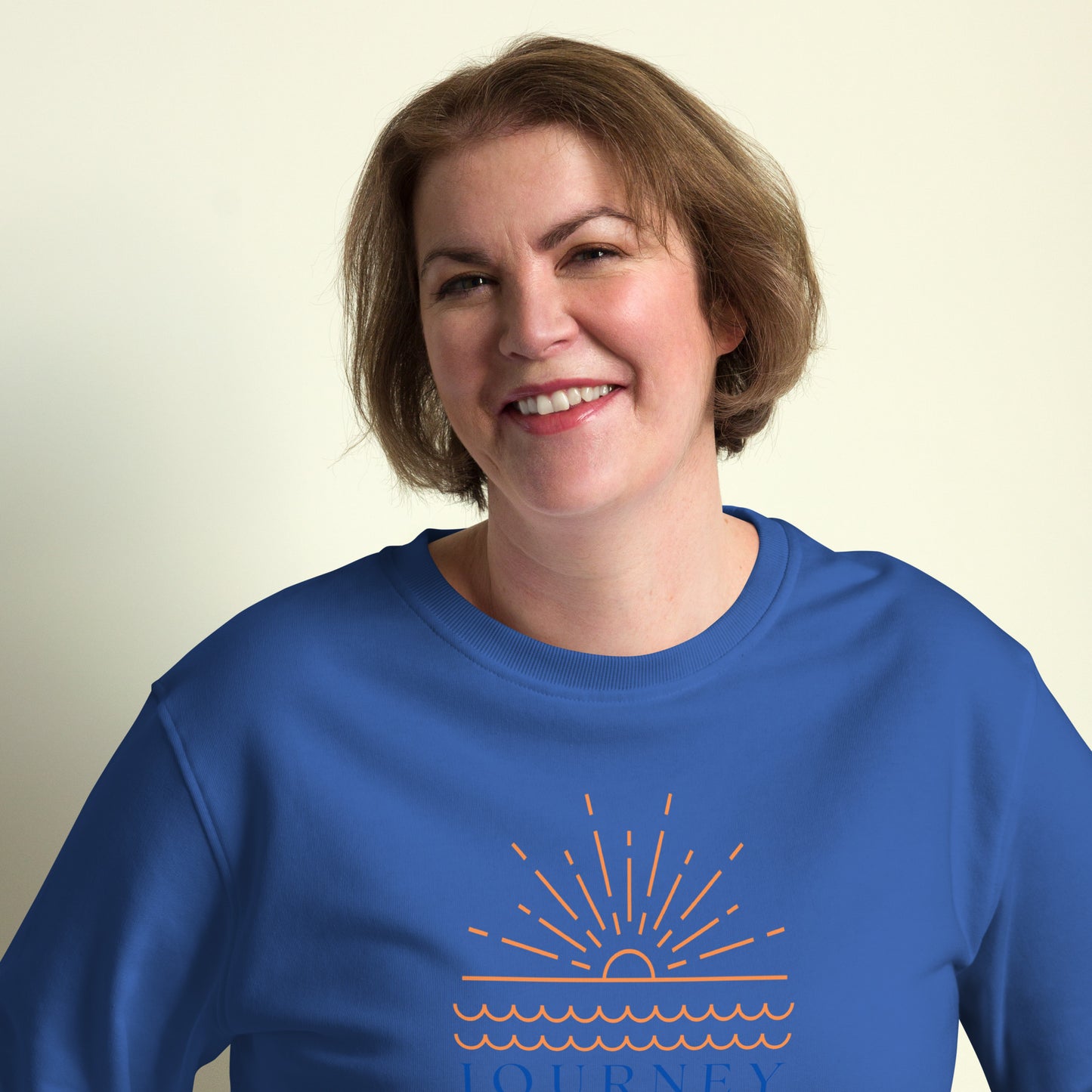 Sun Down Unisex Organic & Recycled Sweatshirt - Journey Clothing Co.