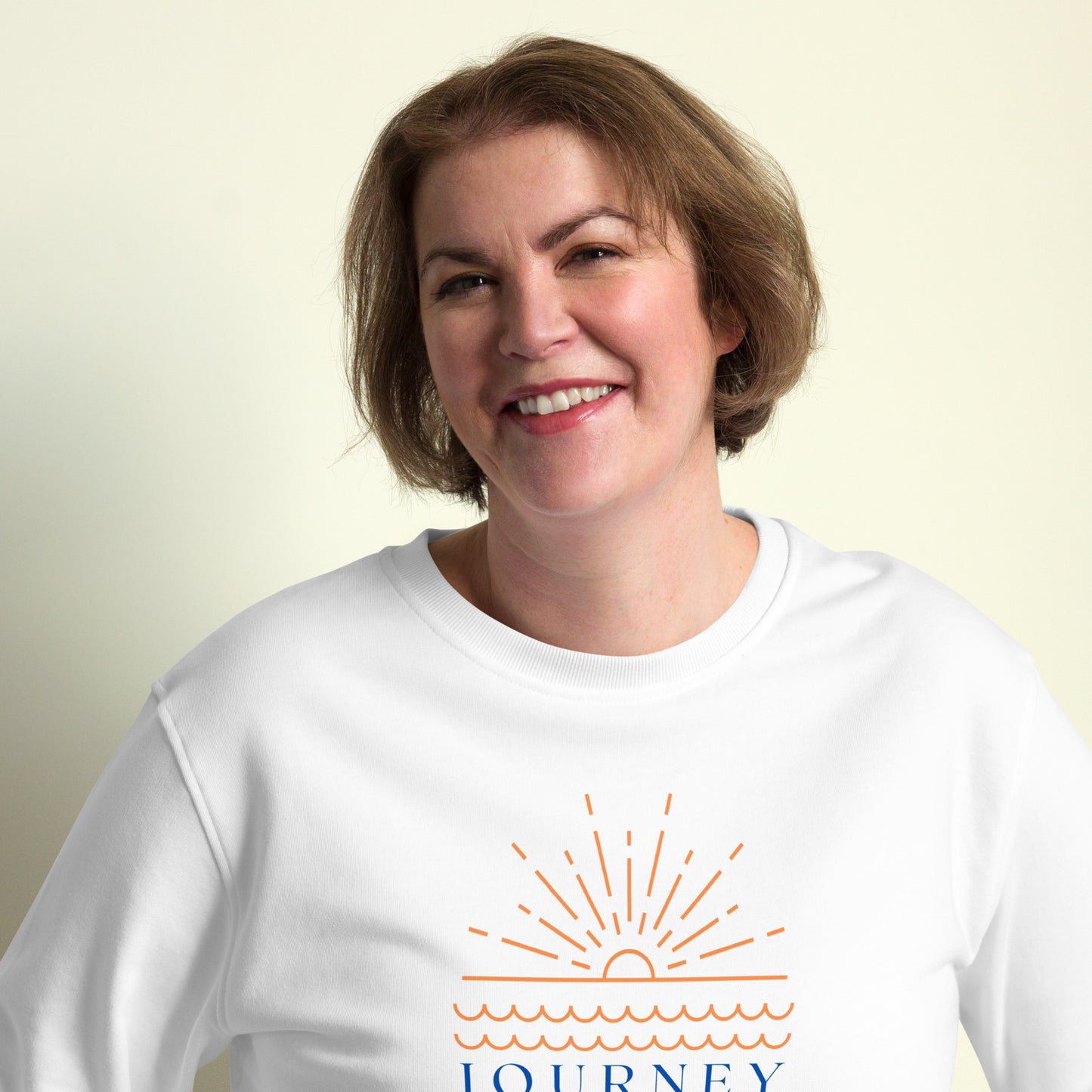 Sun Down Unisex Organic & Recycled Sweatshirt - Journey Clothing Co.