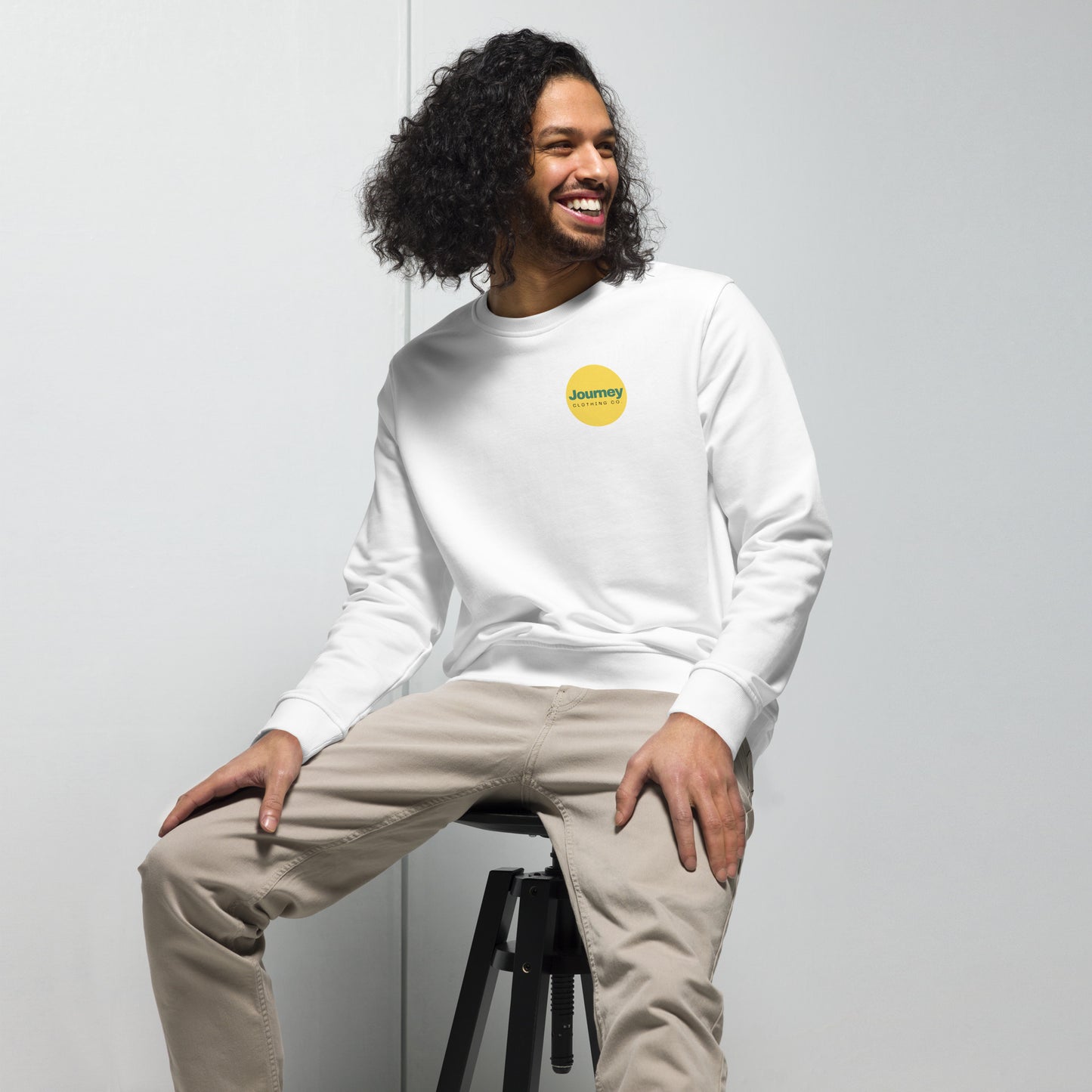 Full Stop Organic & Recycled Sweatshirt - Journey Clothing Co.