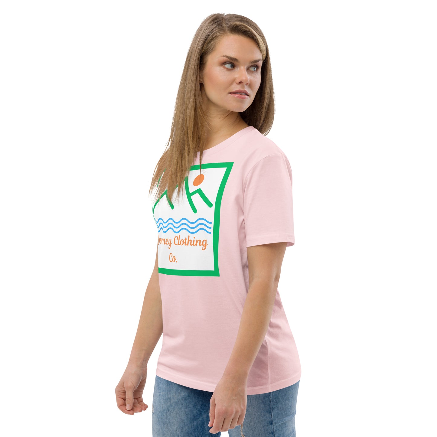 Evergreen Peaks Unisex Organic Cotton T-Shirt