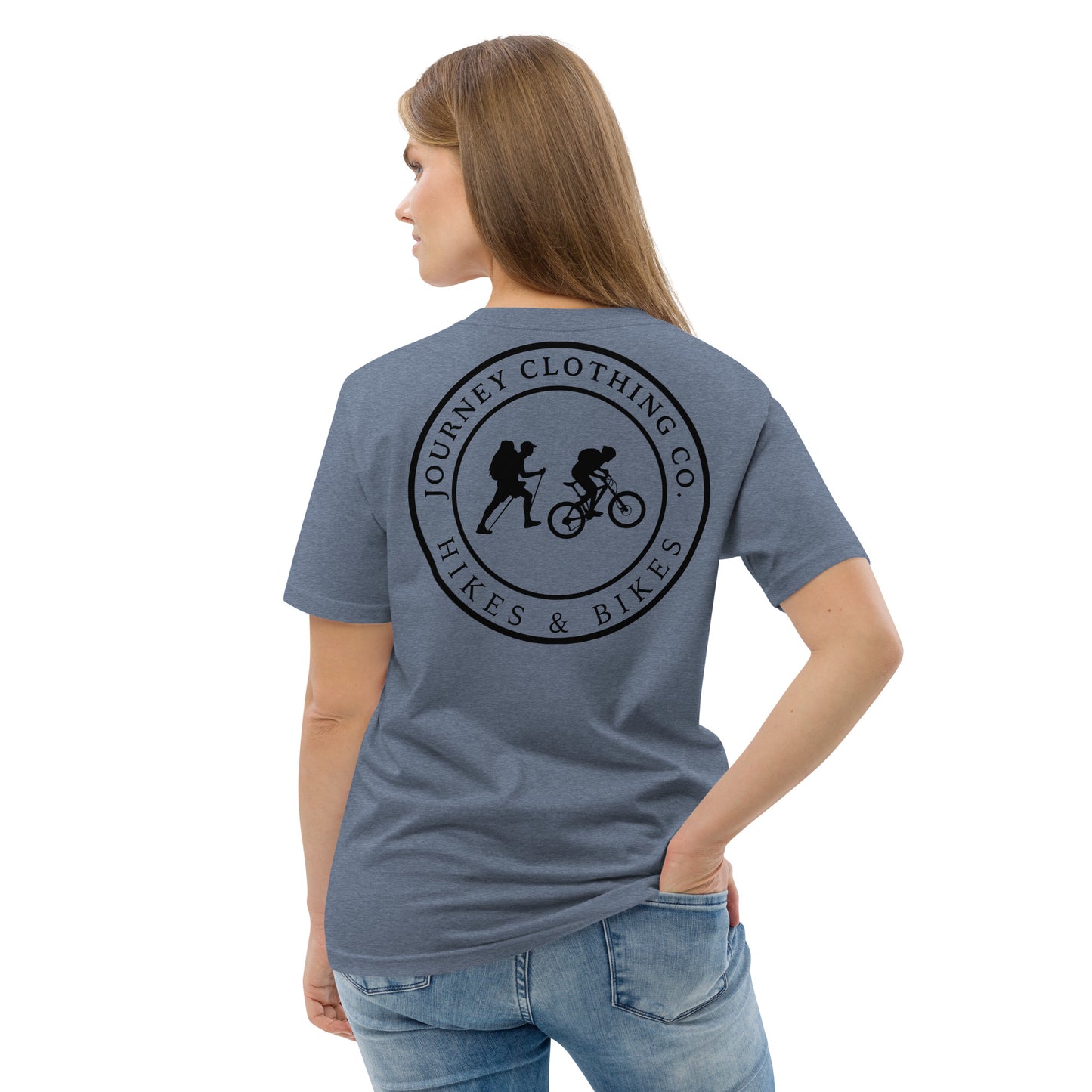 Hikes & Bikes Unisex Organic Cotton T-Shirt