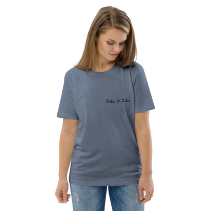 Hikes & Bikes Unisex Organic Cotton T-Shirt