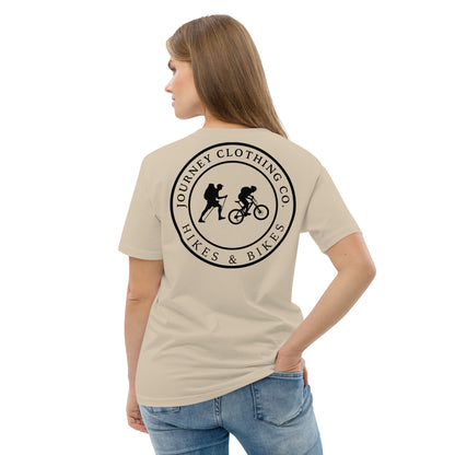 Hikes & Bikes Unisex Organic Cotton T-Shirt