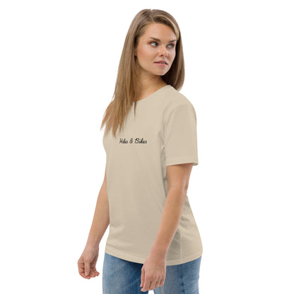 Hikes & Bikes Unisex Organic Cotton T-Shirt