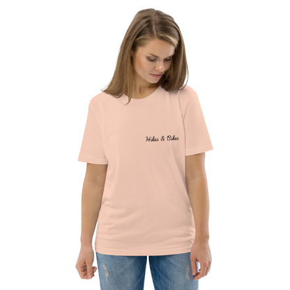 Hikes & Bikes Unisex Organic Cotton T-Shirt