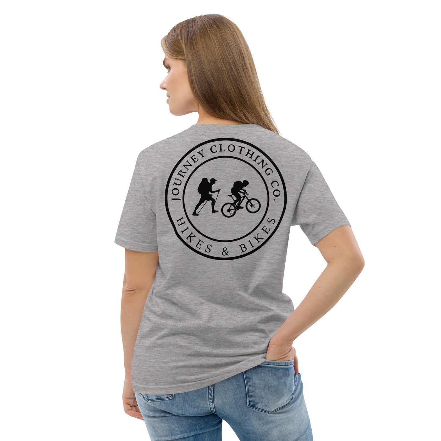 Hikes & Bikes Unisex Organic Cotton T-Shirt