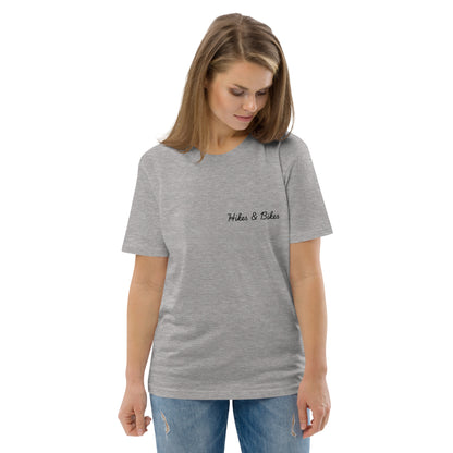 Hikes & Bikes Unisex Organic Cotton T-Shirt