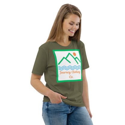 Evergreen Peaks Unisex Organic Cotton T-Shirt