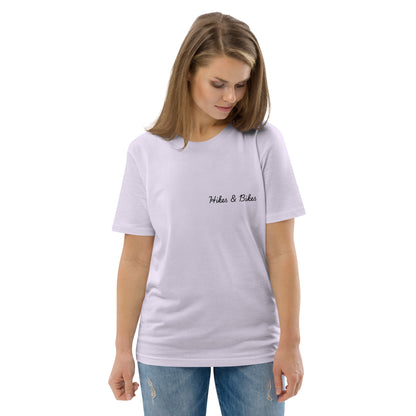 Hikes & Bikes Unisex Organic Cotton T-Shirt