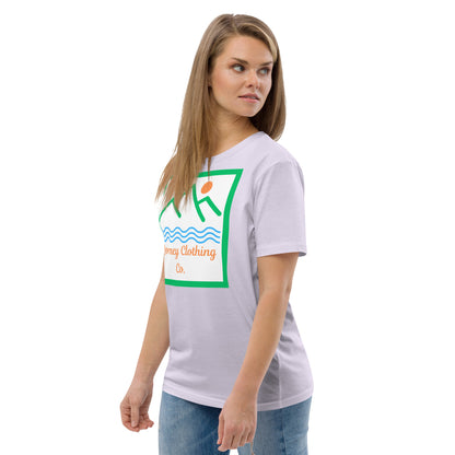 Evergreen Peaks Unisex Organic Cotton T-Shirt