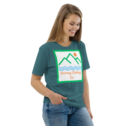 Evergreen Peaks Unisex Organic Cotton T-Shirt