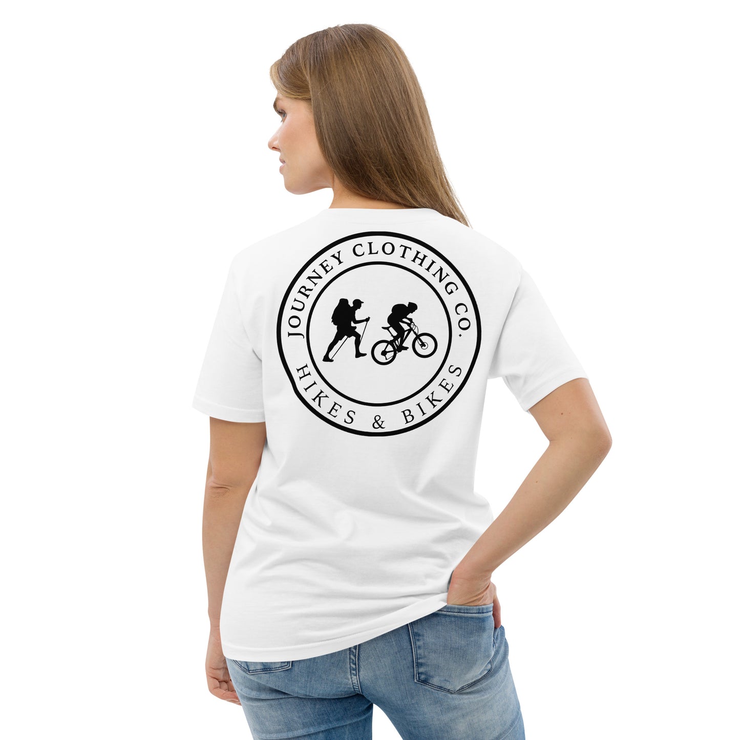 Hikes & Bikes Unisex Organic Cotton T-Shirt