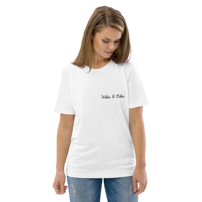 Hikes & Bikes Unisex Organic Cotton T-Shirt